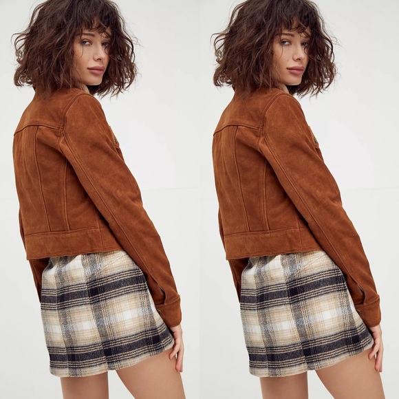 Free People Follow Me Suede Shirt Jacket - Picture 3 of 3